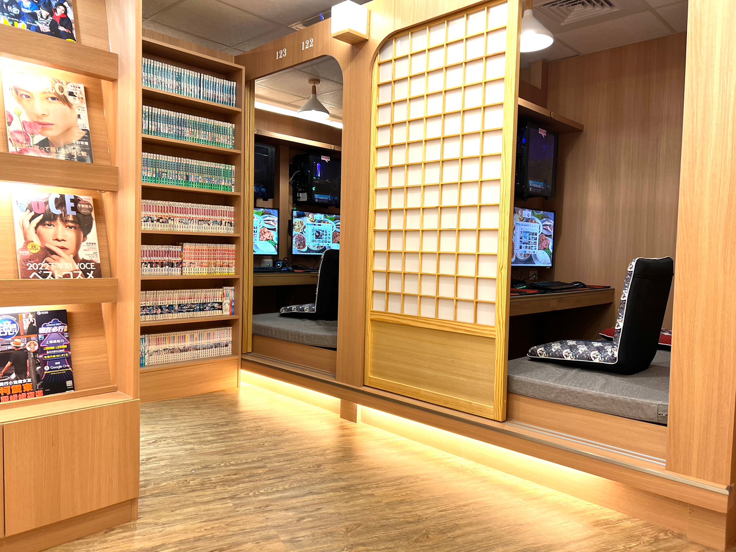 商業空間案例｜包廂式網咖